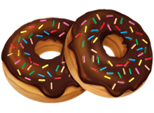 Confection et décoration de mini donuts