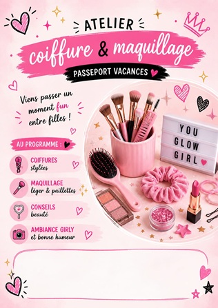 Atelier coiffure & maquillage