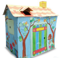 Décore une cabane de Noël